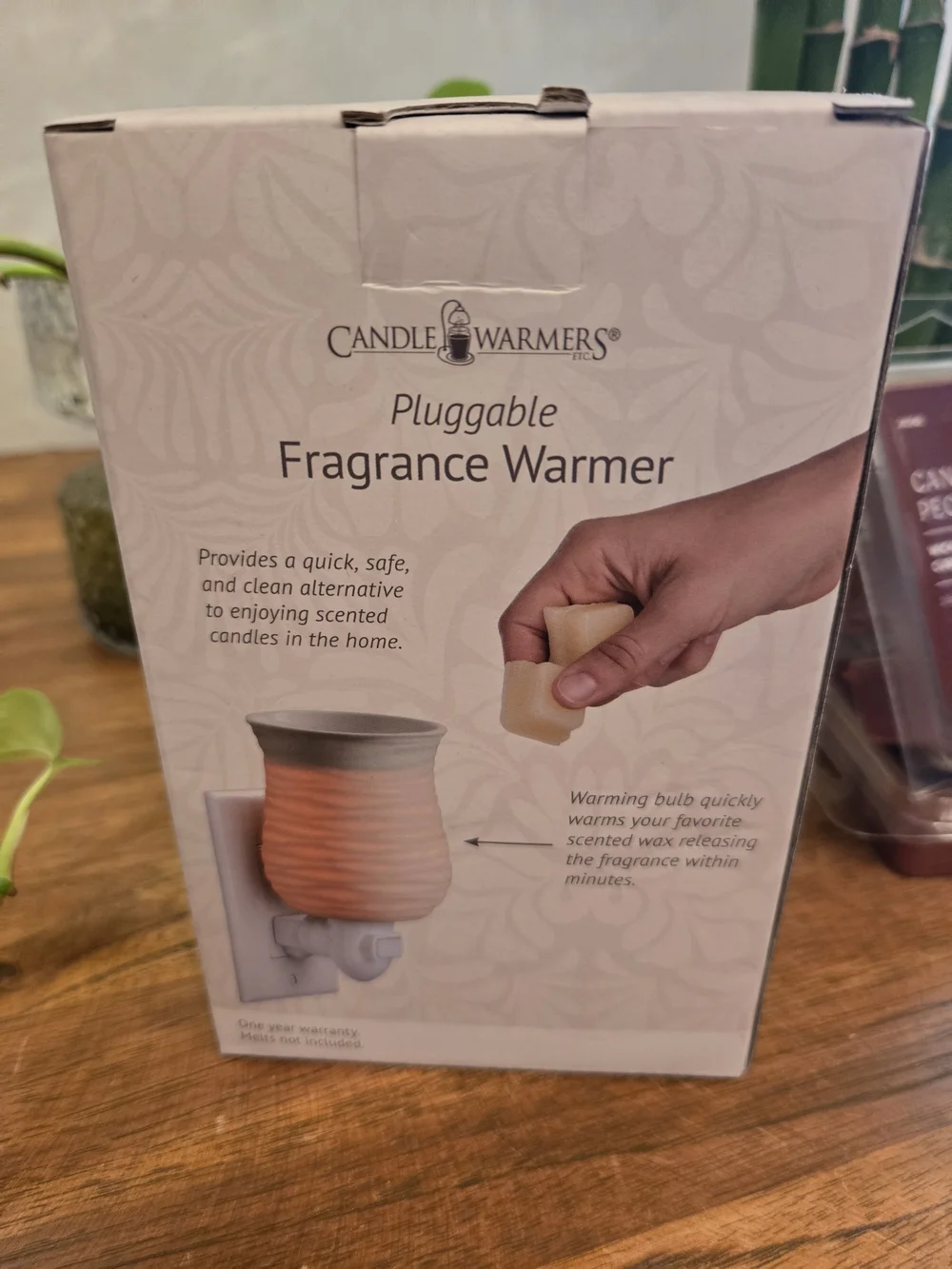 Candle Warmers Pluggable Warmer & Darsee & David Wax Melts Bundle NIB